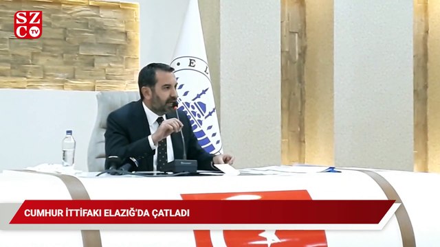 Cumhur İttifakı Elazığ’da çatladı: Sizin gibi ortak düşman başına