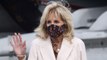 Jill Biden Deplaned Executive One Wearing Fishnets and Black Booties