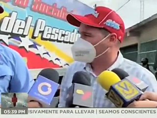 Al menos 2500 familias carabobeñas son beneficiadas con entrega biosegura de proteínas pesquera