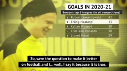 Zidane 'tired' of Haaland Madrid speculation