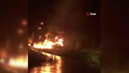 Son dakika 3. sayfa: Bozyazı'da seyir halindeki tır alev topuna döndü