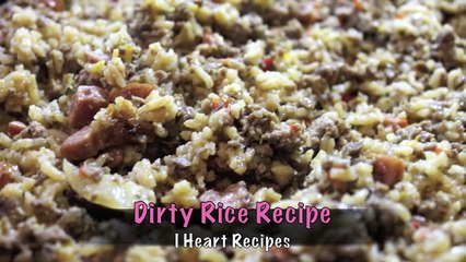 Homemade Dirty Rice Recipe | I Heart Recipes