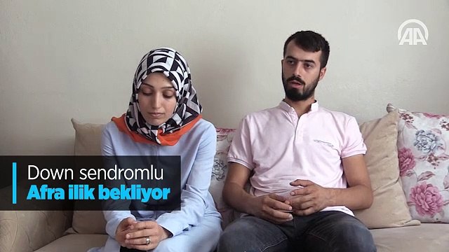 Down sendromlu minik Afra ilik bekliyor