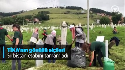 TİKA'nın gönüllü elçileri Sırbistan etabını tamamladı