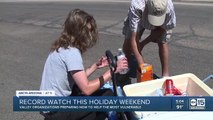 Preparing for the heat: Organizations passing out water, resources to homeless communities