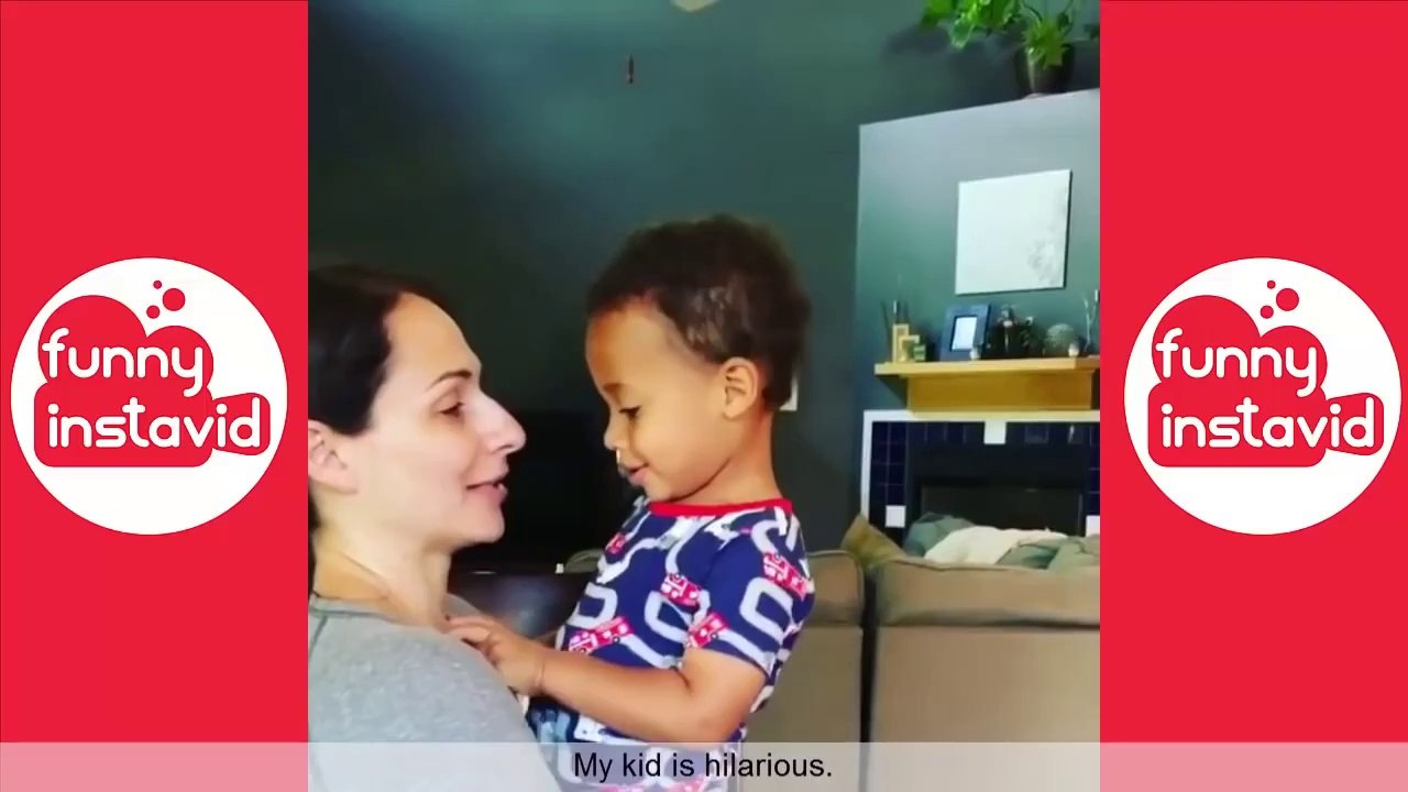 TRY NOT TO LAUGH OR GRIN WHILE WATCHING FUNNY KIDS VIDEOS COMPILATION Funny InstaVid
