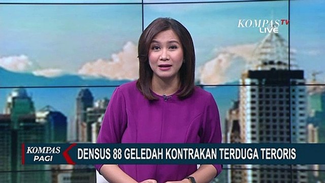 Densus 88 Geledah Kontrakan Dua Terduga Teroris di Banyumas