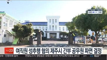 여직원 성추행 혐의 제주시 간부 공무원 파면