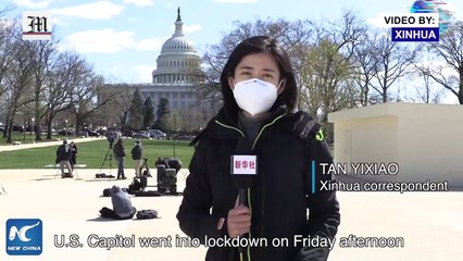 US Capitol lockdown lifted after one officer, suspect killed in vehicle attack