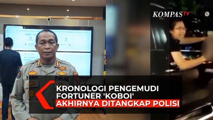 Kronologi Aksi Koboi Pengemudi Fortuner HIngga Akhirnya Ditangkap Polisi