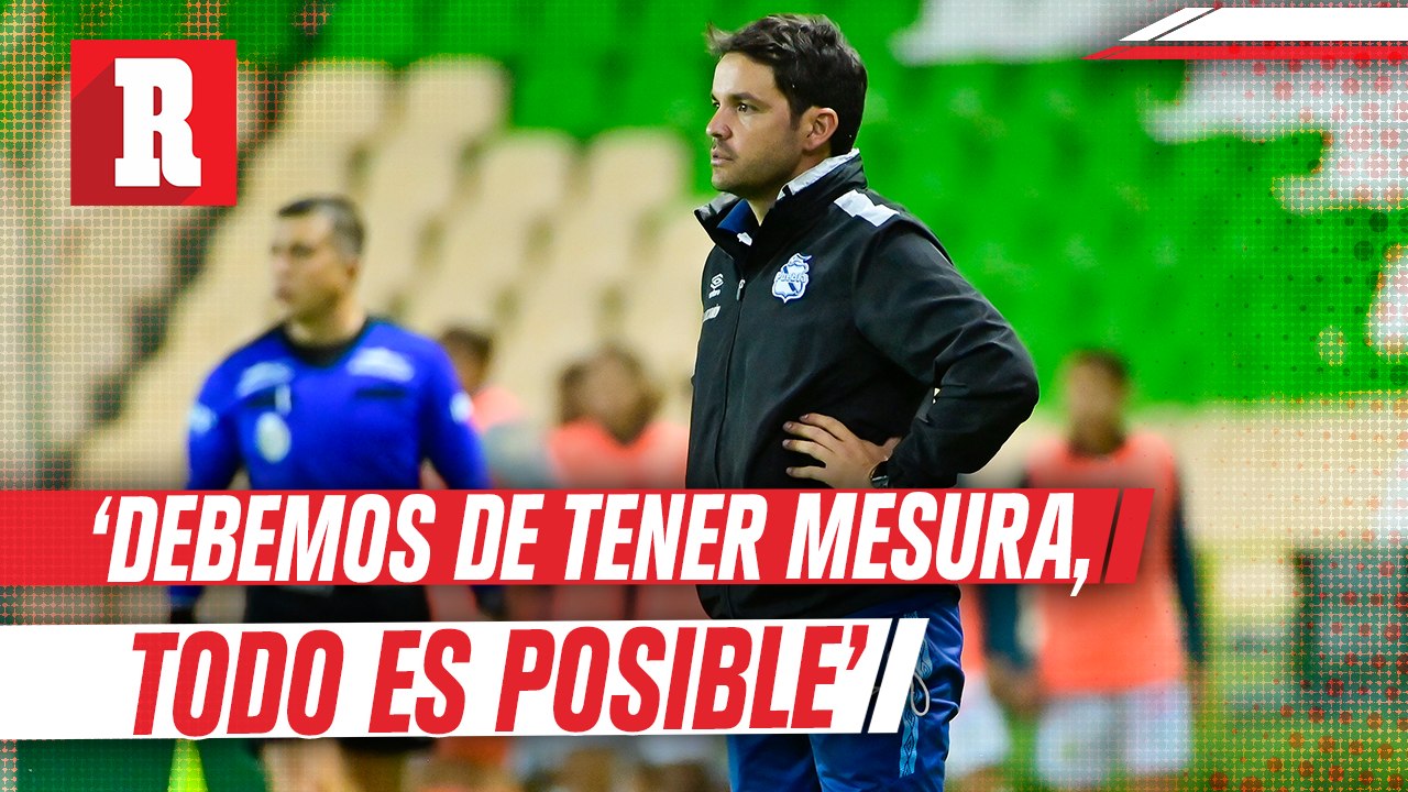 Nicolás Larcamón consideró que Puebla aún no deben pensar en el título