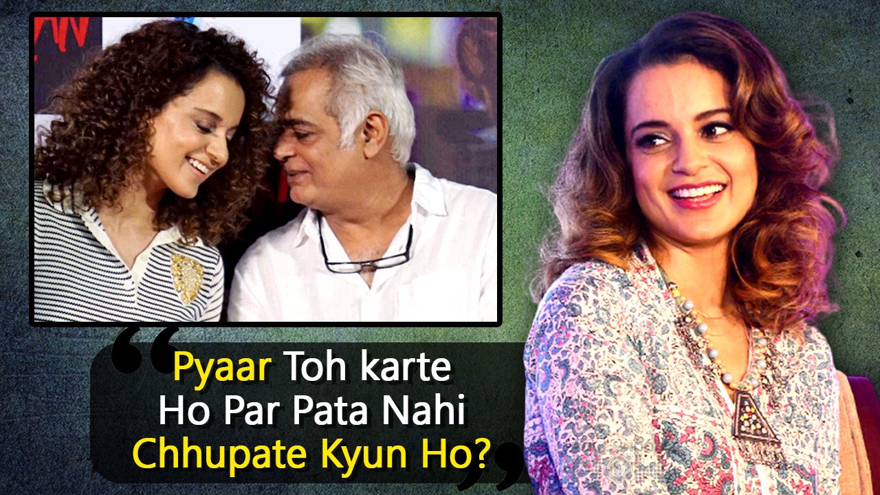 Kangana Ranaut's EPIC Reaction To Hansal Mehta Calling Her 'greatest woman actor'