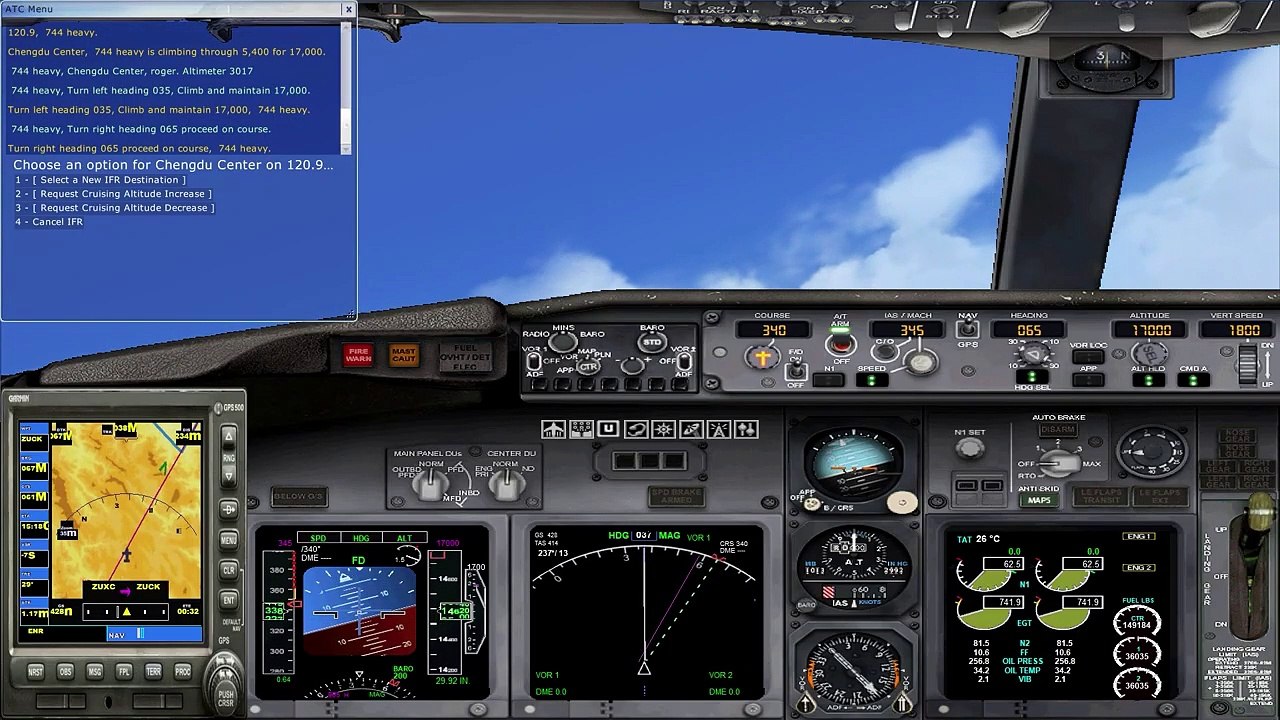 Boeing 787-9 Dreamliner Bamboo Airways Qingshan To Jiangbei Flight Simulator X (Fsx) Ils Full Flight