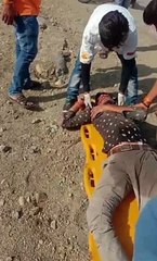 पचोर-शुजालपुर नेशनल हाईवे पर चित्तौड़ा के सामने अज्ञात वाहन की टक्कर से बाइक सवार घायल