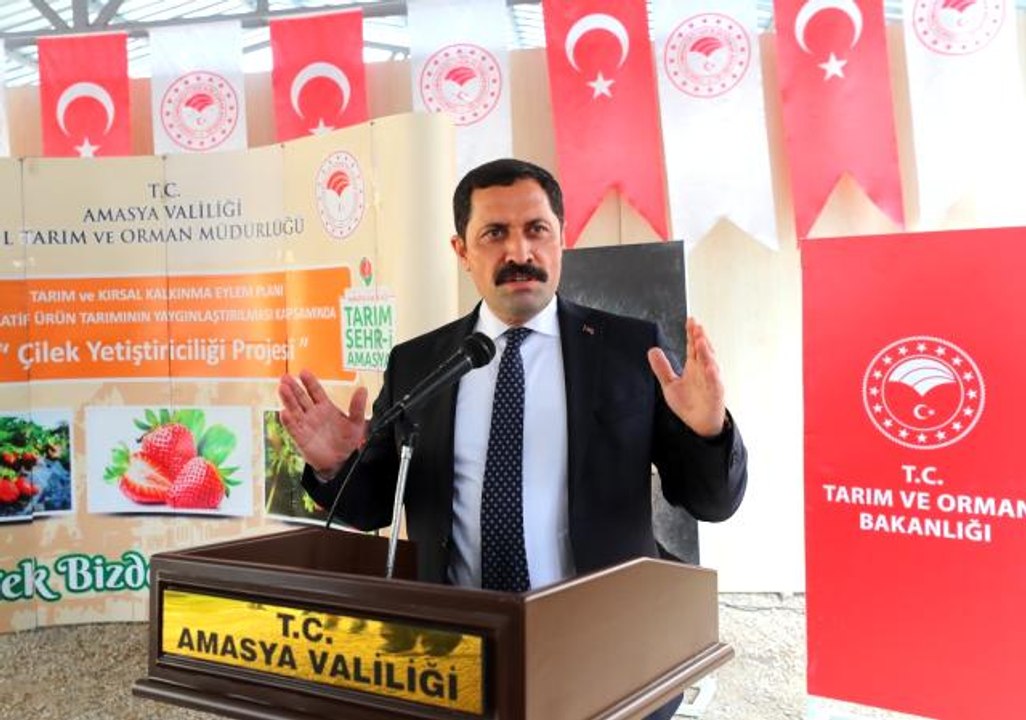 Amasya Valisi Masatlı: "Eskiden çiftçilerimize bu kadar teşvik, destekleme yoktu"