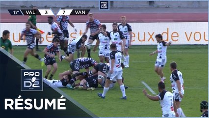 PRO D2 - Résumé Valence Romans Drôme Rugby-RC Vannes: 32-31 - J25 - Saison 2020/2021