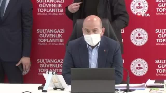Son dakika... İçişleri Bakanı Soylu, Sultangazi Güvenlik Toplantısına katıldı