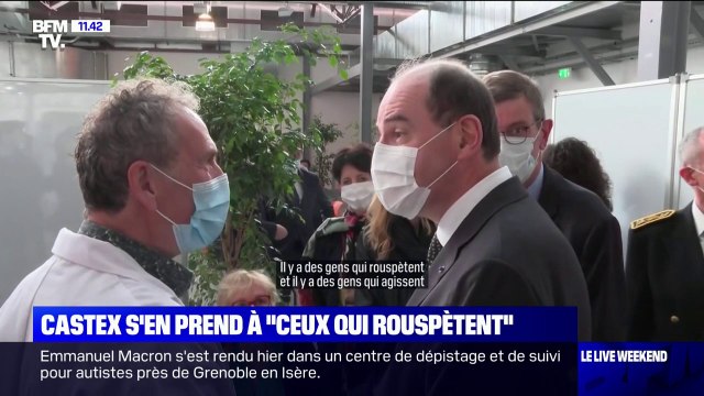 Jean Castex: Il y a des gens qui rouspètent et des gens qui agissent
