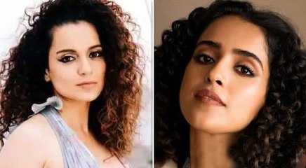 kangana Ranaut ने सान्‍या मल्‍होत्रा की अदाकारी की तारीफ तो फिर एक्‍ट्रेस के क्‍यों कांप गए हाथ?