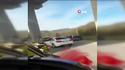 İstanbul'da pompalı tüfekli düğün magandası kamerada!