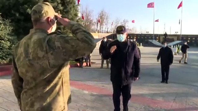 Bakan Akar, Namaz Dağı'nda