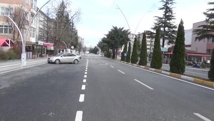 Sokağa çıkma kısıtlaması nedeniyle sessizlik hakim