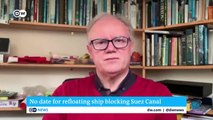 Suez Canal blocked - How to keep ships from running aground _ DW News