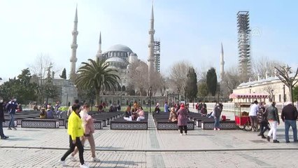 Kısıtlama nedeniyle sakin bir gün yaşanıyor