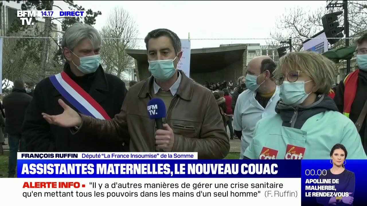 François Ruffin (LFI): "En première ligne au premier confinement, les assistantes maternelles ont été félicitées puis oubliées"