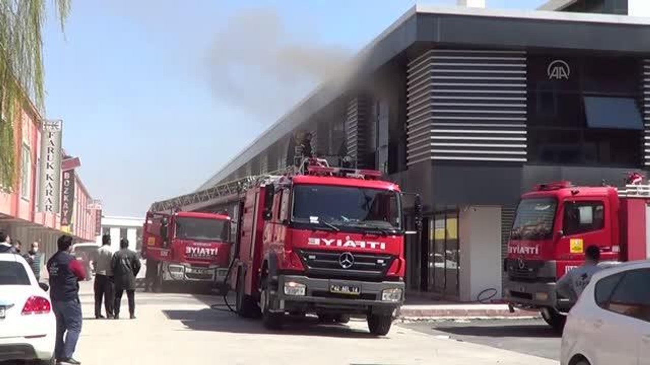 Ayakkabı imalathanesinde çıkan yangın söndürüldü