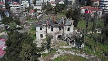 KADIKÖY'DEKİ TARİHİ MADAM TAMARA KÖŞKÜ KADERİNE TERK EDİLDİ