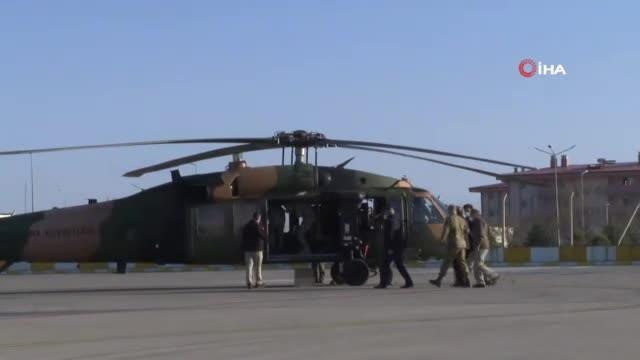 Akar, Namaz Dağı'nda terörle mücadele tedbirlerini inceledi