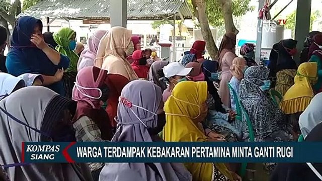 Pertamina Tampung Tuntutan Ganti Rugi Warga Soal Kebakaran Kilang Minyak Balongan