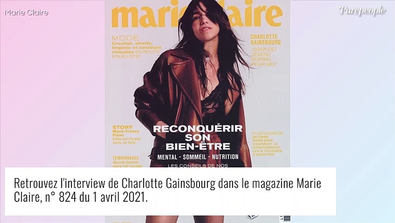 Charlotte Gainsbourg évoque ses craintes sur son couple avec Yvan Attal : "J'ai peur que ça ne tienne pas"