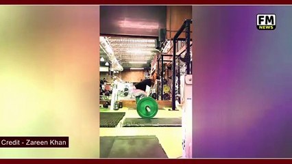 Zareen Khan Hard Workout at Gym - FM News