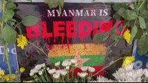 Myanmar death toll edges up to 550 as online crackdown tightens