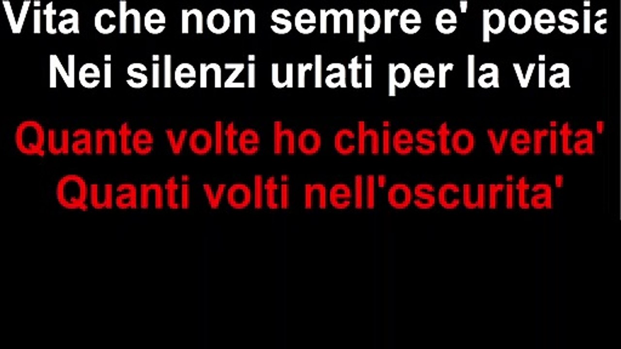 Verso il sole - Karaoke Albano