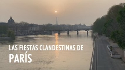 Los jóvenes de París se las ingenian para divertirse en fiestas clandestinas