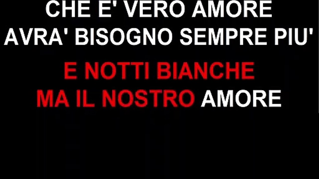 Cos'è l'amore - Karaoke Albano