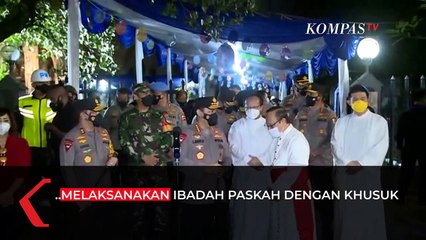 [Full] Kapolri Pantau Pengamanan Ibadah Malam Paskah di Gereja Katedral Jakarta