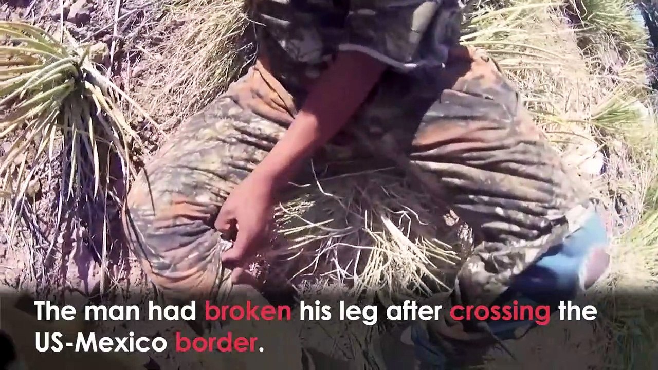 Dramatic Helicopter Rescue at US Border Caught on Camera