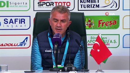 Giresunspor - İstanbulspor karşılaşmasının ardından