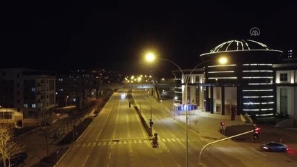 Sokağa çıkma kısıtlamasına uyuluyor