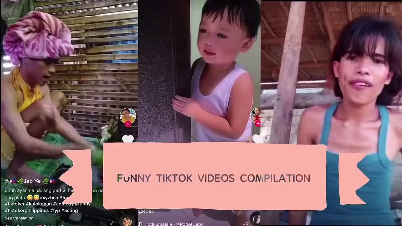 Pinoy Best Funny Tiktok Compilation Try Not To Laugh Video Dailymotion