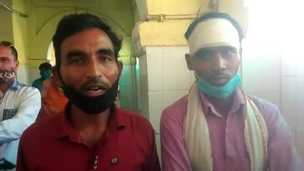 गुंडों ने मामूली बात पर युवक को जमकर पीटकर किया घायल