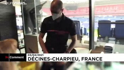 Vacinação em massa contra a Covid-19 em Lyon