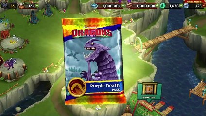 y2mate.com - LEGENDARY PURPLE DEATH PACK Vs LEGENDARY DRAGOS BEWILDERBEAST PACK  Dragons Rise of Berk_1080pFHR