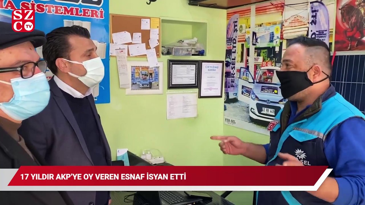 17 yıldır AKP’ye oy veren esnaf isyan etti: Ellerim kırılsın