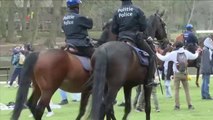 La Policía belga dispersa a cientos de personas de fiesta en un parque por segundo día consecutivo