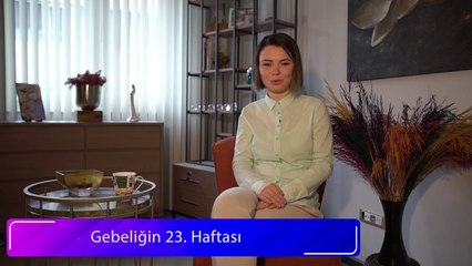23 haftalık hamilelik bebek gelişimi